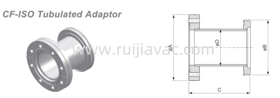 cf-iso tubulated adaptor