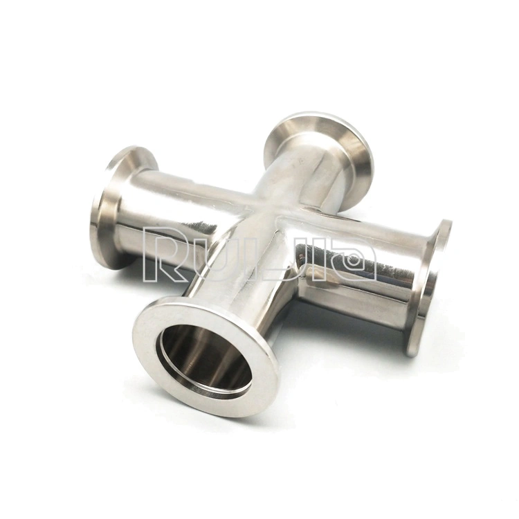 KF 4-way crosses Vacuum flange fittings