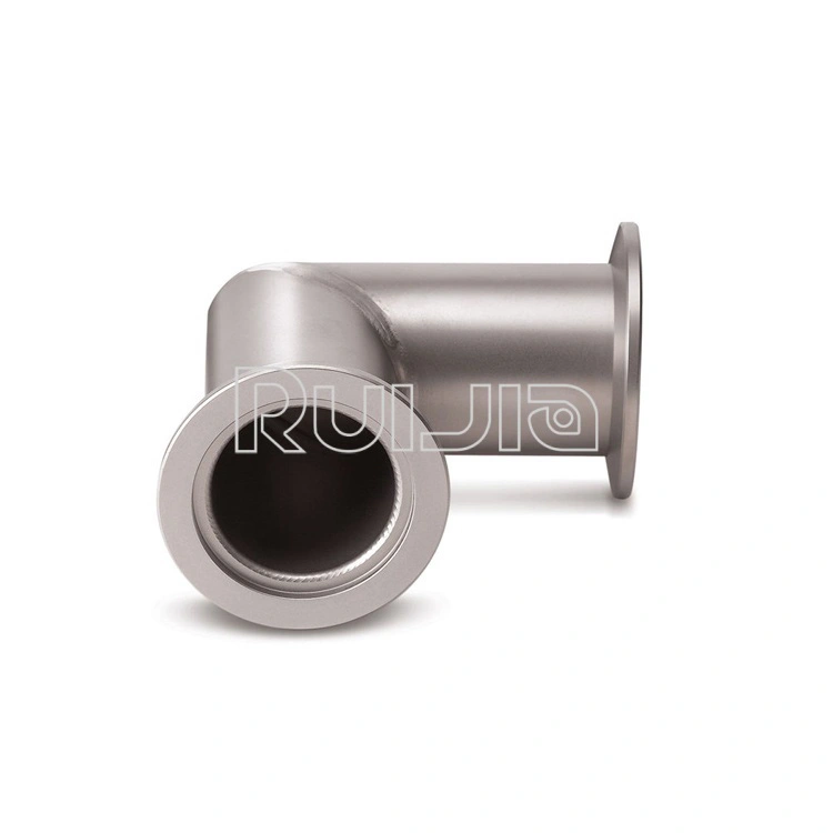 KF Vacuum Flange Fittings, Stainless Steel 90°Mitered Elbows Wholesale China