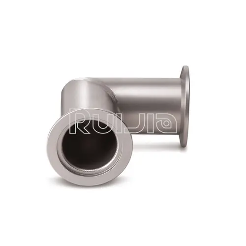 KF Vacuum Flange Fittings, Stainless Steel 90°Mitered Elbows Wholesale China